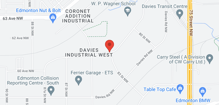 map of 8309 Wagner RD NW NW
